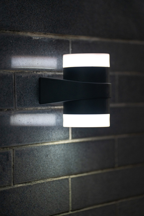 Solcellelampe til væg 14 x 12,2 x 14 cm - Garden